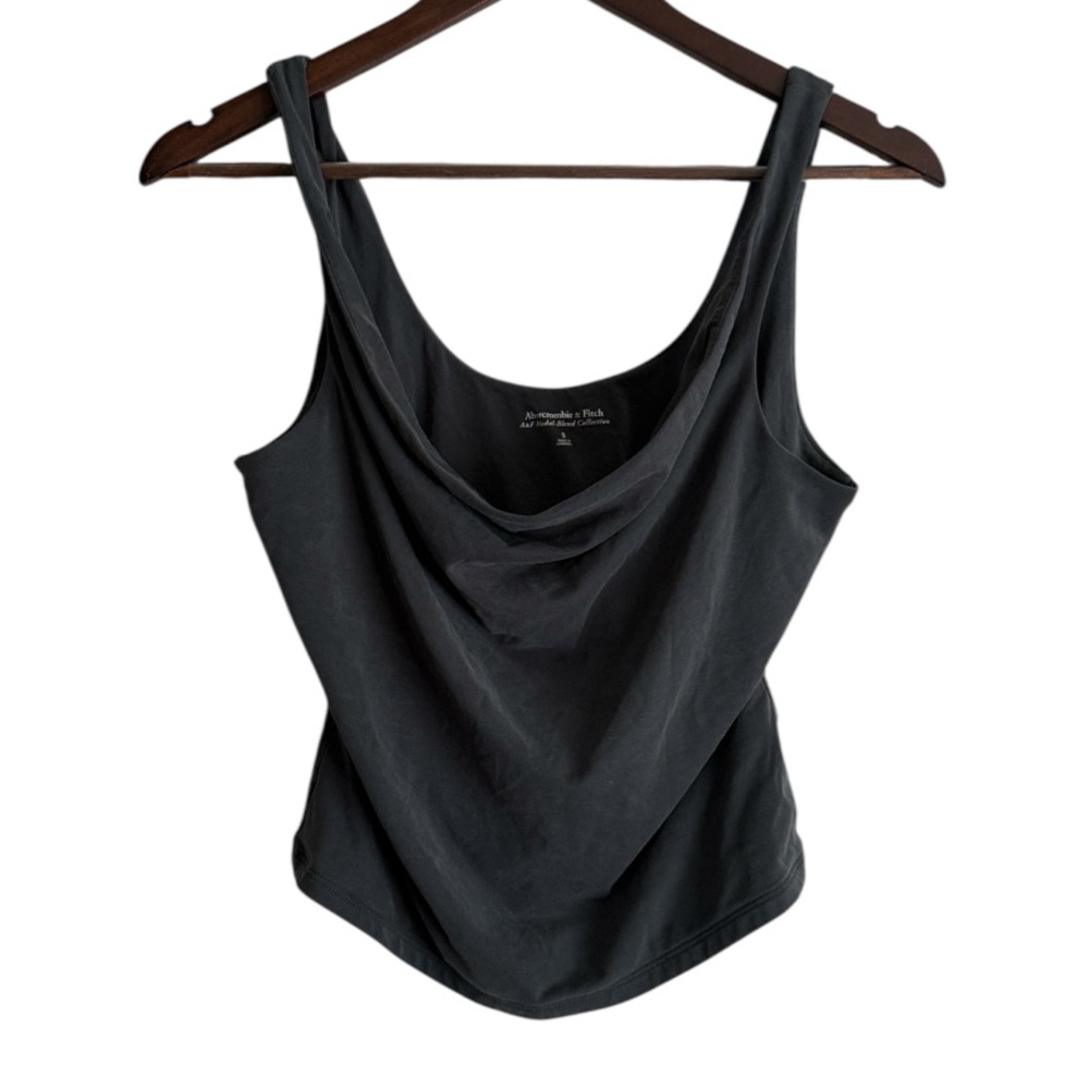Abercrombie & Fitch Modal-Blend Collection Cowl Neck Tank Top Sz S